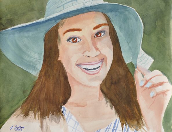 Girl in Hat