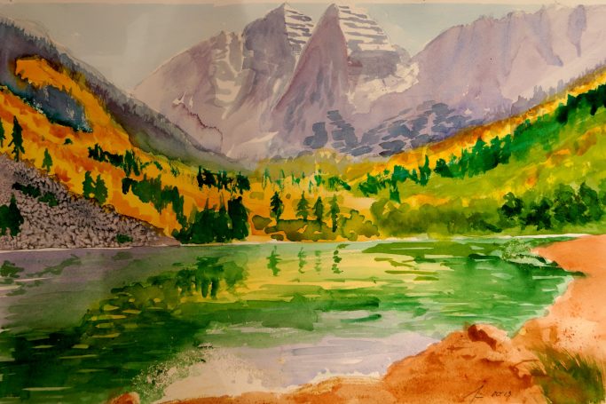 Rocky Mountain Lake