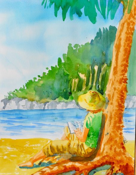 A Book and a Beach
